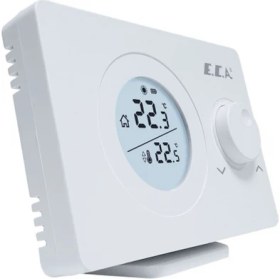 Resim E.c.a. Poly Pure 100W Kablosuz Oda Termostatı 
