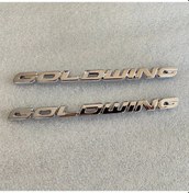 Resim Dream011 Honda Goldwing Motorcycle Abs Elektrokaplama 3d Emblem Dekor, Gl1800 Uyumlu, Silvery 