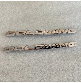 Resim Dream011 Honda Goldwing Motorcycle Abs Elektrokaplama 3d Emblem Dekor, Gl1800 Uyumlu, Silvery 