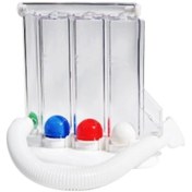 Resim Triflo Solunum Egzersiz Cihazı Nefes Egzersiz Aleti 3 Top Triflo 