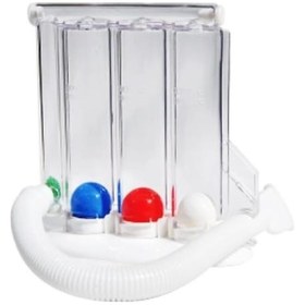 Resim Triflo Solunum Egzersiz Cihazı Nefes Egzersiz Aleti 3 Top Triflo 