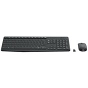 Resim logitech Mk235 Kablosuz Klavye Mouse Seti Arapça 