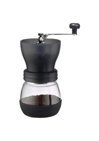 Resim Kahve Değirmeni Öğütücü 2 Hazneli Filtre Kahve Siyah 