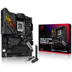 Resim ROG STRIX Z790-H GAMING WIFI 4xDDR5 HDMI\u002FDP 4xM.2 1xGLAN 1700P (12.Gen 13.Gen) ANAKART 