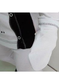 Resim By Bebekodam Beşiktaş Maç Var Dediler Yazılı Taraftar Hastane Çıkış Seti Çok Renkli 