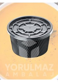 Resim 16 Oz Pp Çorba Kasesi Kapaklı 25 Adet Sızdırmaz & Dayanıklı Kullan At Set Siyah 