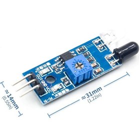 Resim Ir Kızılötesi Engel Kaçınma Sensörü 