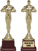 Resim Bk Gift Sublimasyon Oscar Heykeli-plastik Ayaklı 