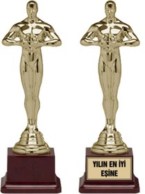 Resim Bk Gift Sublimasyon Oscar Heykeli-plastik Ayaklı 