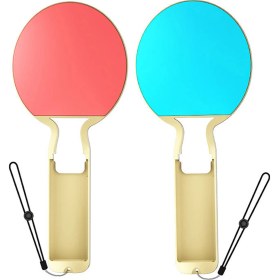 Resim Xindoker Switch Oled İçin 2'li Abs Tenis Raketi - Joy-con Uyumlu, Hafif Ve Dayanıklı Oyun Kolu Kolu Sarıcı 