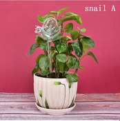 Resim Lebihmurah 2032 1 Adet Cam Bitki Çiçek Su Besleyici Kendinden Sulayan Kuş Tasarım Bitki Sulayıcı Podazz 