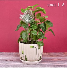 Resim Lebihmurah 2032 1 Adet Cam Bitki Çiçek Su Besleyici Kendinden Sulayan Kuş Tasarım Bitki Sulayıcı Podazz 