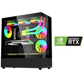 Resim İzoly NextGen D i5 13400F 32 GB 1 TB M.2 NVMe RTX 4070 Super 12 GB 240 MM Sıvı Soğutma Oyuncu Bilgisayarı 