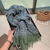 Resim 1 adet Boho Chic Hafif Kadın Atkı - Çiçek Desenli Çok Yönlü Uzun Şal, Bahar, Sonbahar ve Kış İçin Mükemmel, Boyun Koruması, Dekoratif ve Sıcak, Polyester, Elde Yıkama veya Kuru Temizleme 