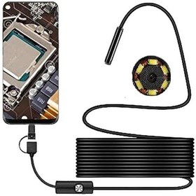 Resim Yoosee Endoskop Yılan Kamera 5 Metre Android Uyumlu Su Geçirmez 