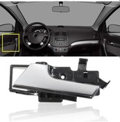 Resim Lh-araba Sol/sağ İç Kapı Kolu Chevy Aveo Aveo5 G3 2007 2008 2009 2010 