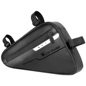 Resim Xuweiwei Siyah West Bıkıng 3l Yağmurluk Bisiklet Ön Çanta Bagajı Siyah 