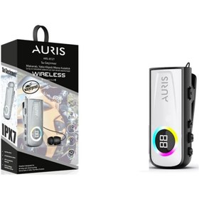 Resim Auris YAKA KLİPSLİ MAKARALI MOTSİKLET VE SÜRÜŞ İÇİN TASARLANMIŞ SU GEÇİRMEZ BLUETOOTH KULAKLIK 