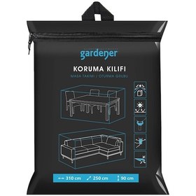 Resim Gardener Masa Takımı Koruma Örtüsü Grdc306 / Kılıfı Pe 310 Cm X 250 Cm X 90 Cm Çok Renkli 