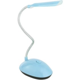 Resim Evvano Masa Lambası Spiral Led Kitap Okuma Işığı Pilli Model Led Lamba 