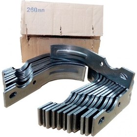 Resim Dizel Modeller Federli Süper Çelik Çapa Bıçağı 24 Adet 26 Cm 
