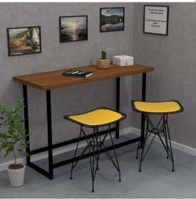 Resim Knsz kafes tel bar taburesi 1 li artis55 syhsrı ofis cafe bahçe mutfak 