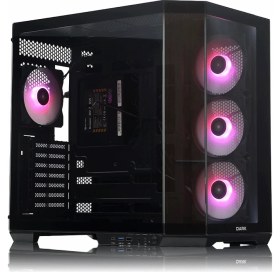Resim Dark GUARDIAN PRO 4x12cm ARGB Led Fanlı USB3.0 Tempered Glass ATX Panoramik Akvaryum Oyuncu Kasası (Yeni) (DKCHGRPRO) 