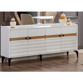 Resim Dardason Ece Aynasız Konsol Beyaz 