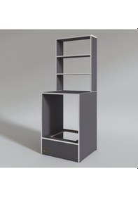 Resim Kenzlife ankastre fırın dolabı esmacan gri 165*60*56 mutfak eko düz 