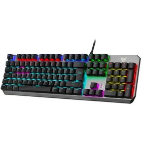 Resim Blueforce Shooter Rainbow Mekanik Gaming Oyuncu Klavyesi Red Switch Q Tr 