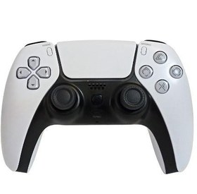 Resim Kablosuz Bluetooth Gamepad, PC Uyumlu, PS4 ve PS5 Uyumlu Type-C Şarj Girişli Joystick Oyun Kolu 