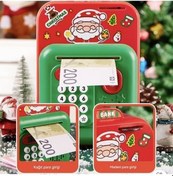 Resim Ulzyvf Yeni Noel Şifreli Parmak İzi Ve Hafıza Kartlı Kumbara 