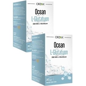 Resim Ocean L-Glutathione 250 Mg Takviye Edici Gıda 2 x 30 Tablet 