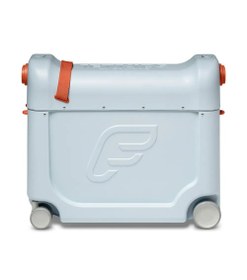 Resim JetKids BedBox, Uçak Koltuklarına Uyumlu Binilebilir Çocuk Valizi - Açık Pembe 