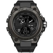 Resim Yingfu Erkekler İçin Modern Sanda 739 Dijital Spor Saati - Gece Görüşlü, Su Geçirmez Çok Renkli 