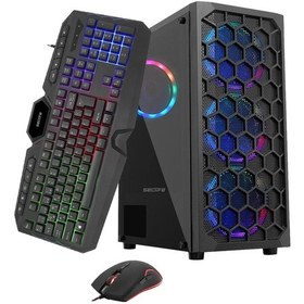Resim Seclife Phantom GM-650 i5-4570 16 GB 512 GB SSD 4 GB R9370 Dos Masaüstü Bilgisayar 
