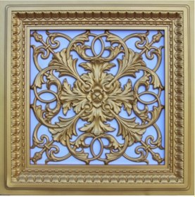 Resim Avangard Tavan Panelleri 60 60 Altın 