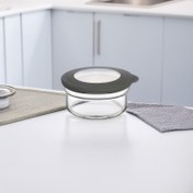 Resim Qlux Flat Saklama Kabı - Asorti - 415 ml 