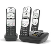 Resim Gigaset A690a Trio 3 Ahizeli Telesekreterli Telsiz Telefon 