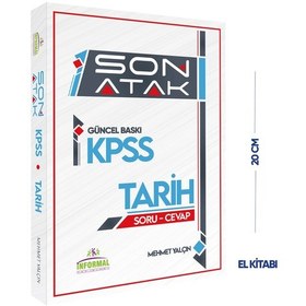 Resim 2025 Kpss Tarih Kara Kutusu Çıkmış Soru Bankası Ve Son Atak Özgün Pratik Görselli Not Kitabı 