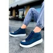 Resim pabucmarketi Bağcıklı Erkek Sneaker Bot Lacivert 