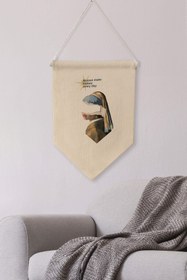 Resim Yatak Odası Duvar Dekoru Pinterest Oda Dekoru, Sanat Serisi, Kanvas Flama Askılı Duvar Örtüsü NO:441 - Renkli - 9 / 70 x 100 