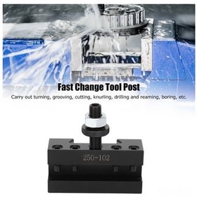 Resim Jeemson Yüksek Karbon Çelik Hızlı Değişimli Cnc Torna Aleti Tutucu, Doğru Konumlandırma Ve Zıplama Yok, 250-102 Kol İçin, Torna-işleme-işaretleme Uygulamaları 