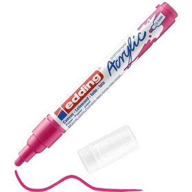 Resim Edding 5100 Orta Uçlu Akrilik Boyama Markörü 2-3 Mm Telemagenta 