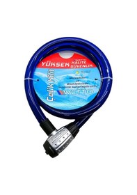 Resim Wetto Mrm-959 Çelik Motor ve Bisiklet Kilidi 25x1500 MM Beyaz 