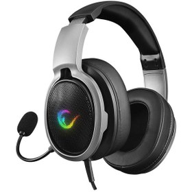 Resim Rampage RM-K94 Aura RGB USB 7.1 Oyuncu Kulak Üstü Kulaklık 