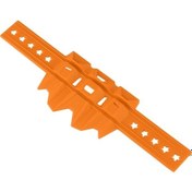 Resim Motosiklet Silikon Isı Koruyucu Koruması - Yüksek Isı Dayanıklı, 150mm Kalınlığa Uygun, Turuncu Renk 