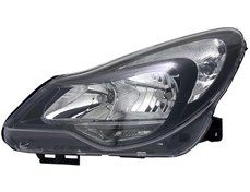 Resim Opel Corsa D Makyajlı Kasa Ön Sol Far Füme Valeo 1216832-45286 