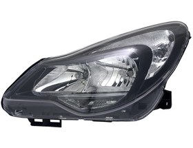 Resim Opel Corsa D Makyajlı Kasa Ön Sol Far Füme Valeo 1216832-45286 