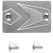 Resim Universal Dekoratif Hidrolik Kapağı Gümüş Çok Renkli 